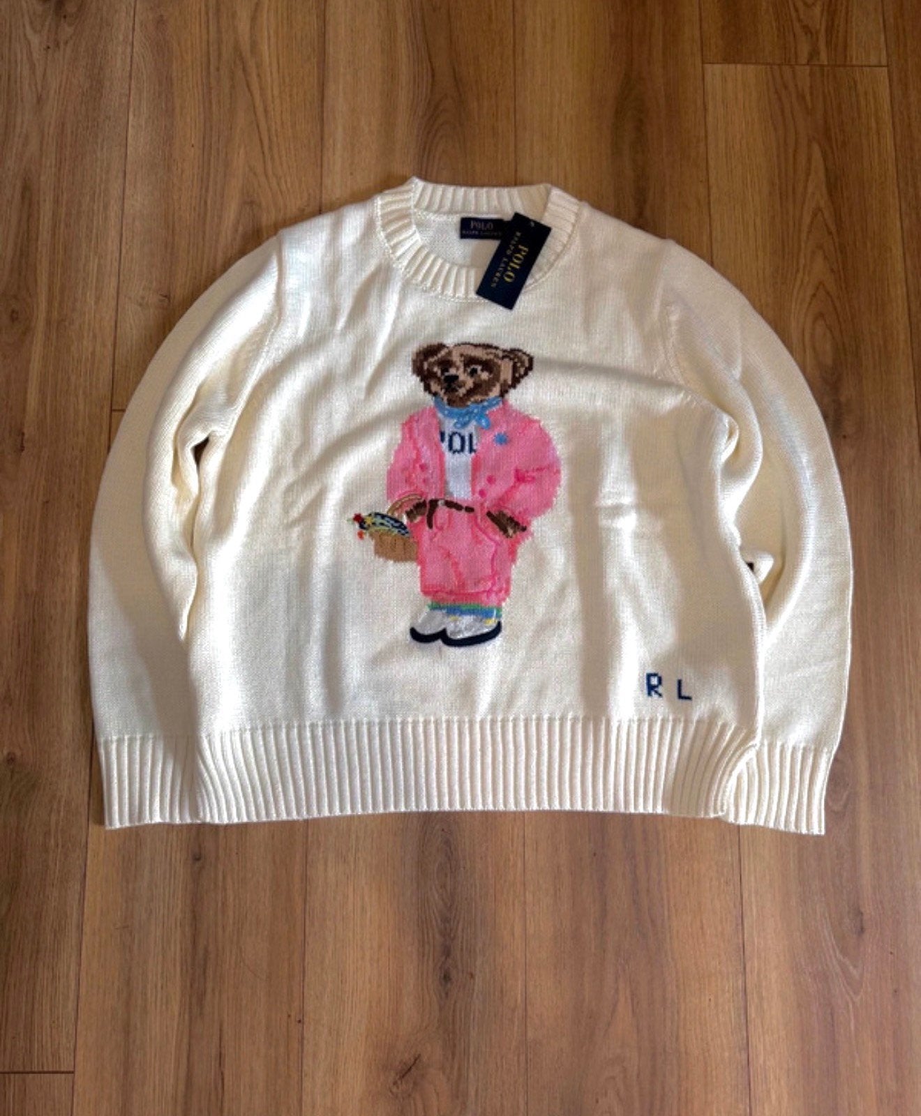 Ralph Lauren sweater, Ophalen of Verzenden, Zo goed als nieuw, Roze