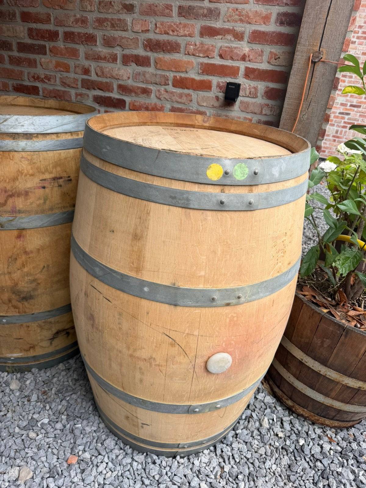 Tonneau à vin en chêne, tonneau à vin, Jardin & Terrasse, Enlèvement, Comme neuf