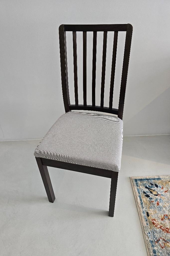 IKEA Ekedalen Dining Chairs, Huis en Inrichting, Stoelen, Zo goed als nieuw, Vier, Hout, Bruin, Ophalen