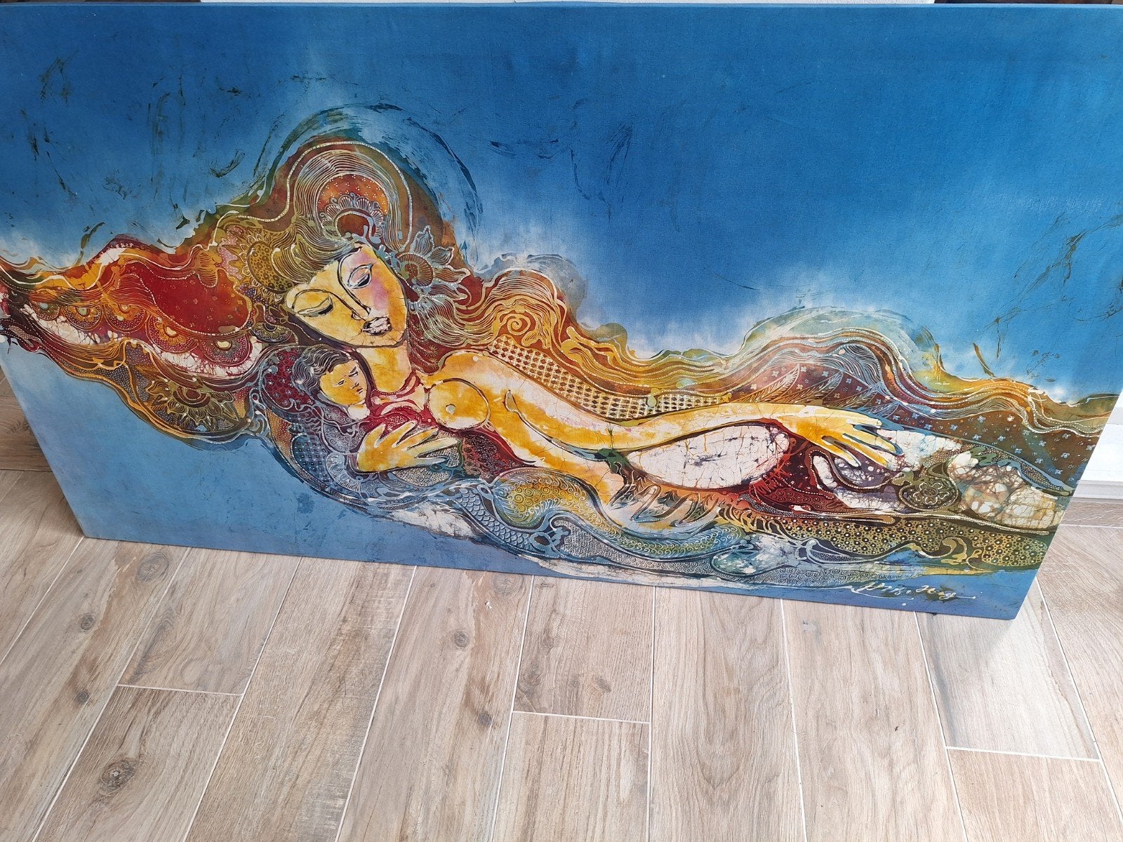 Mooie batik, Ophalen of Verzenden