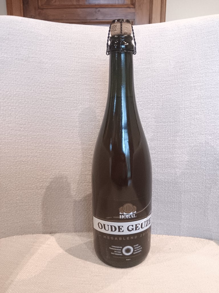 megablend 2019 - oude geuze - 75 cl - 7%, Verzamelen, Ophalen, Nieuw, Flesje(s), Overige merken