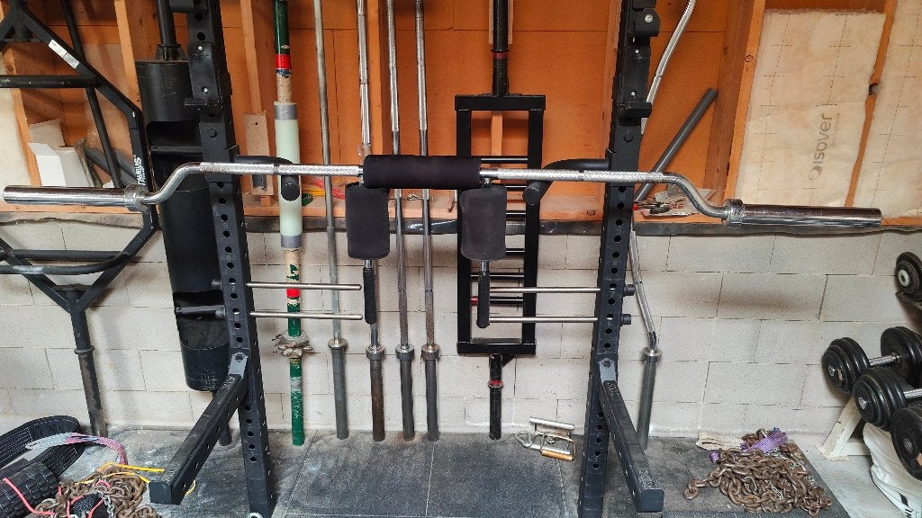 Safety Squat Bar, Sports & Fitness, Enlèvement, Utilisé, Jambes, Barre d'haltères