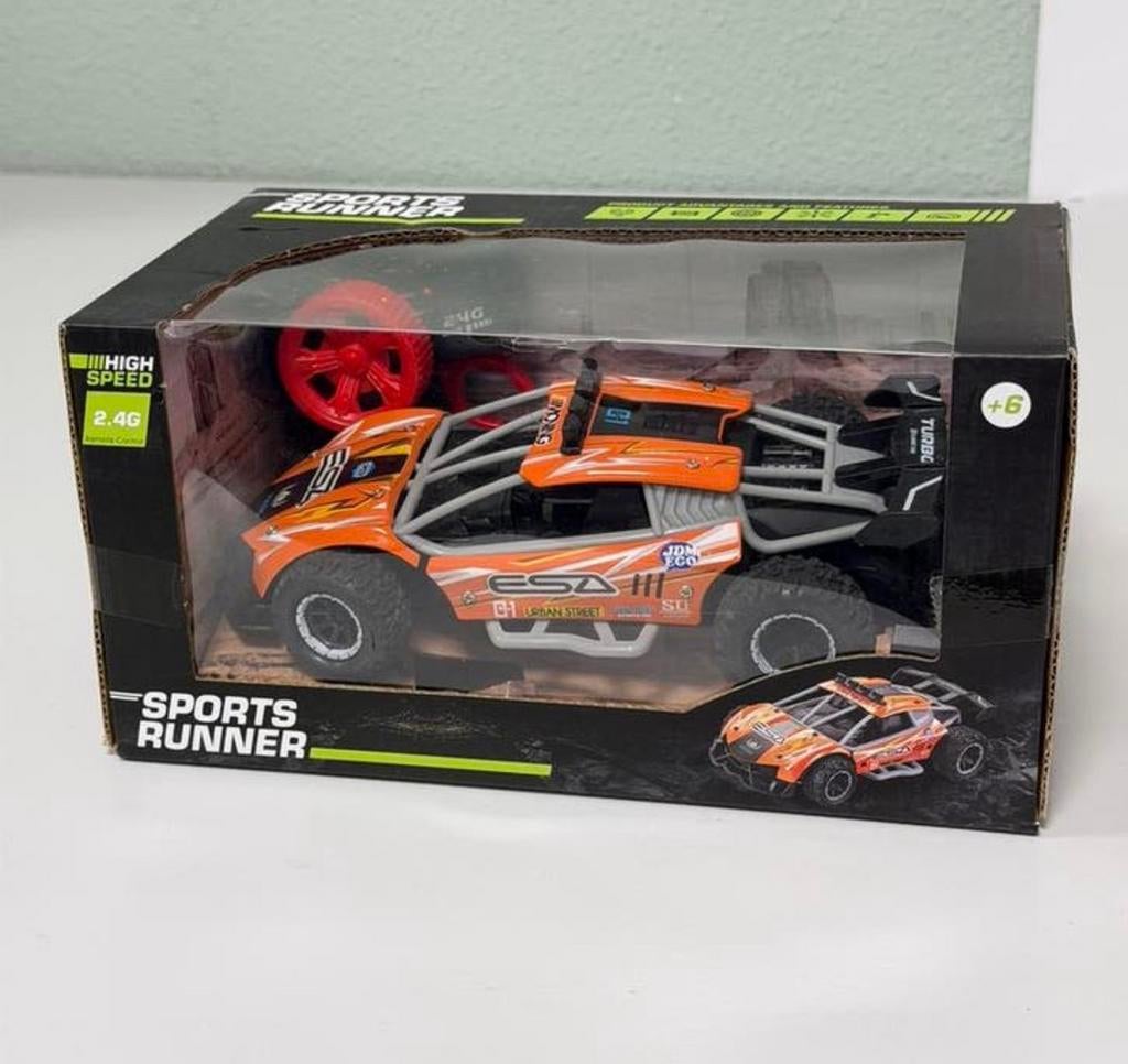 RC bestuurbare Auto Sports Runner 1:24 – Oplaadbaar – 2.4GHz, Kinderen en Baby's, Speelgoed |Speelgoedvoertuigen, Ophalen of Verzenden