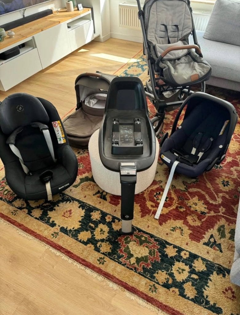 Kinderwagen en kinderstoelen, Zo goed als nieuw, Ophalen, Kinderwagen, Met autostoeltje