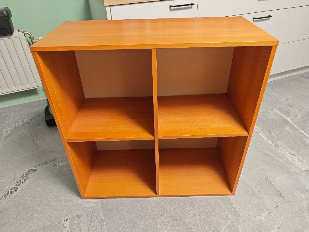 Meuble bibliothèque 4 cases, 25 à 50 cm, Moins de 100 cm, Comme neuf, Enlèvement