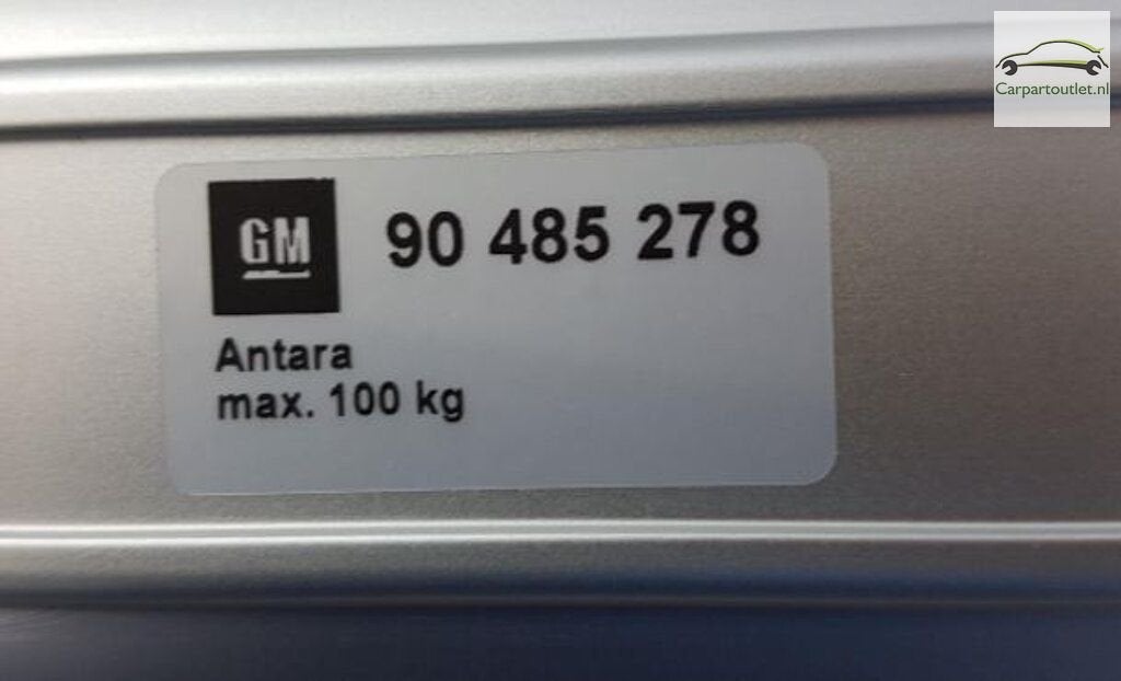 Dakdrager origineel imperiaal 90485278 Antara aluminium, -, -, Nieuw, Ophalen of Verzenden