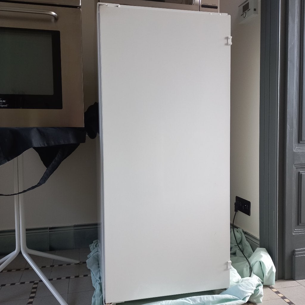 Réfrigérateur/réfrigérateur avec congélateur (Whirlpool), 120 à 140 cm, Avec compartiment congélateur, Enlèvement, Utilisé