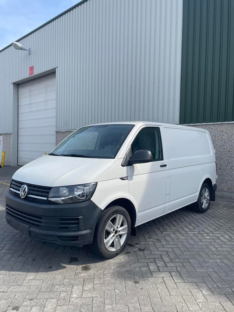 Volkswagen Transporter T6 2.0 TDI Automaat – 3 zitplaatsen, Auto's, Automaat, Volkswagen, Wit, Bedrijf