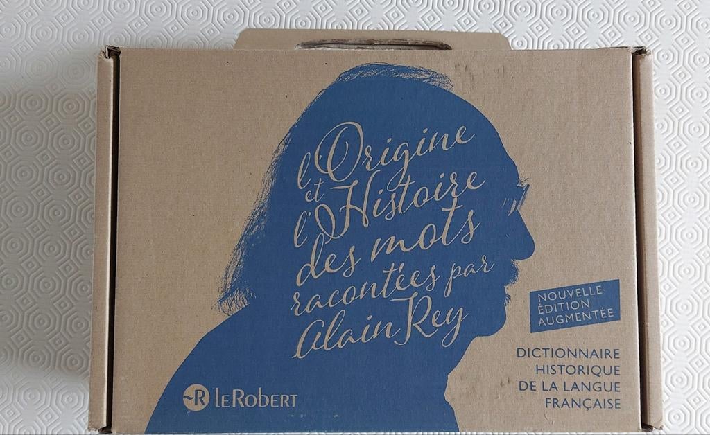 L'origine et l'histoire des mots racontées par Alain Rey, Livres, Dictionnaires, Neuf, Enlèvement ou Envoi, Le Robert, Français