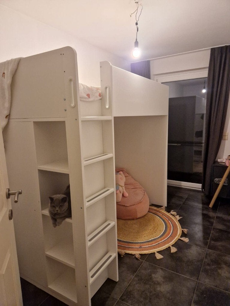 Hoogslaper IKEA, Ophalen, Verstelbaar, Eenpersoons, Wit