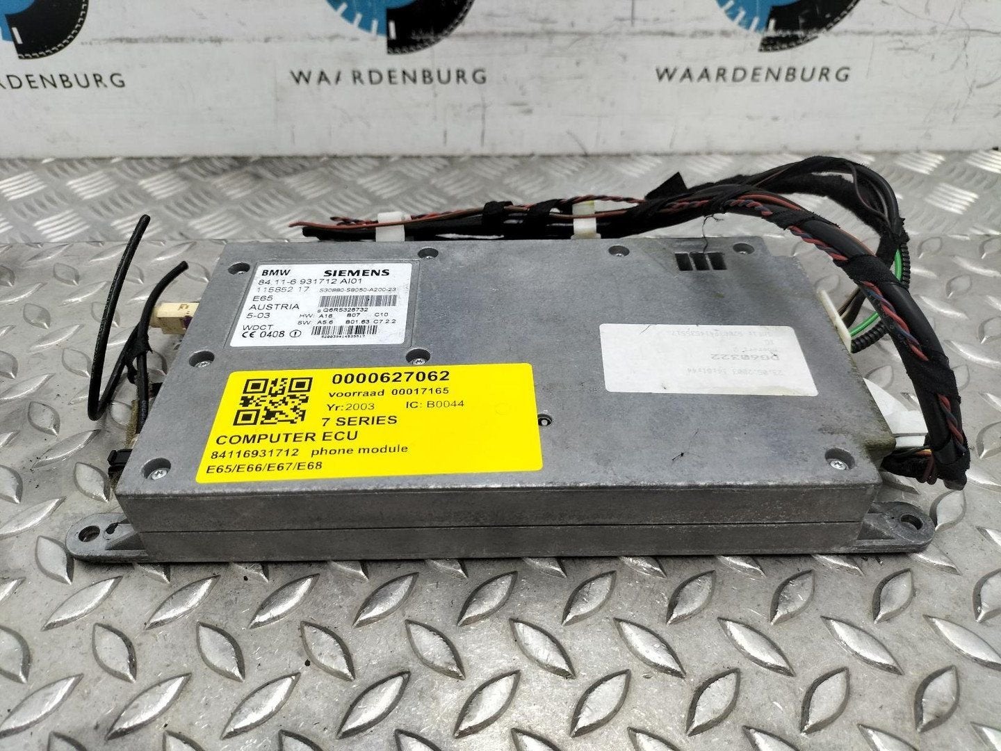 BMW 7 SERIES E65 760i  COMPUTER ECU 2003, Ophalen of Verzenden, Gebruikt, Stiba lid