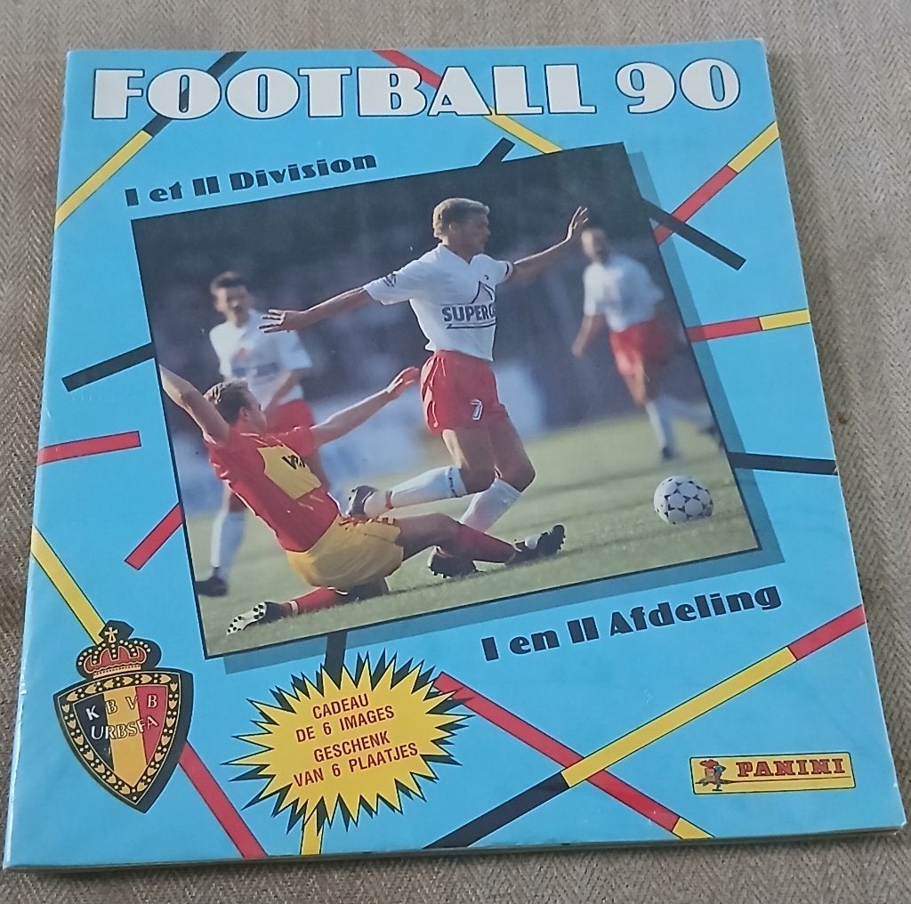 Panini boek 1990, Ophalen of Verzenden, Gebruikt, Meerdere stickers