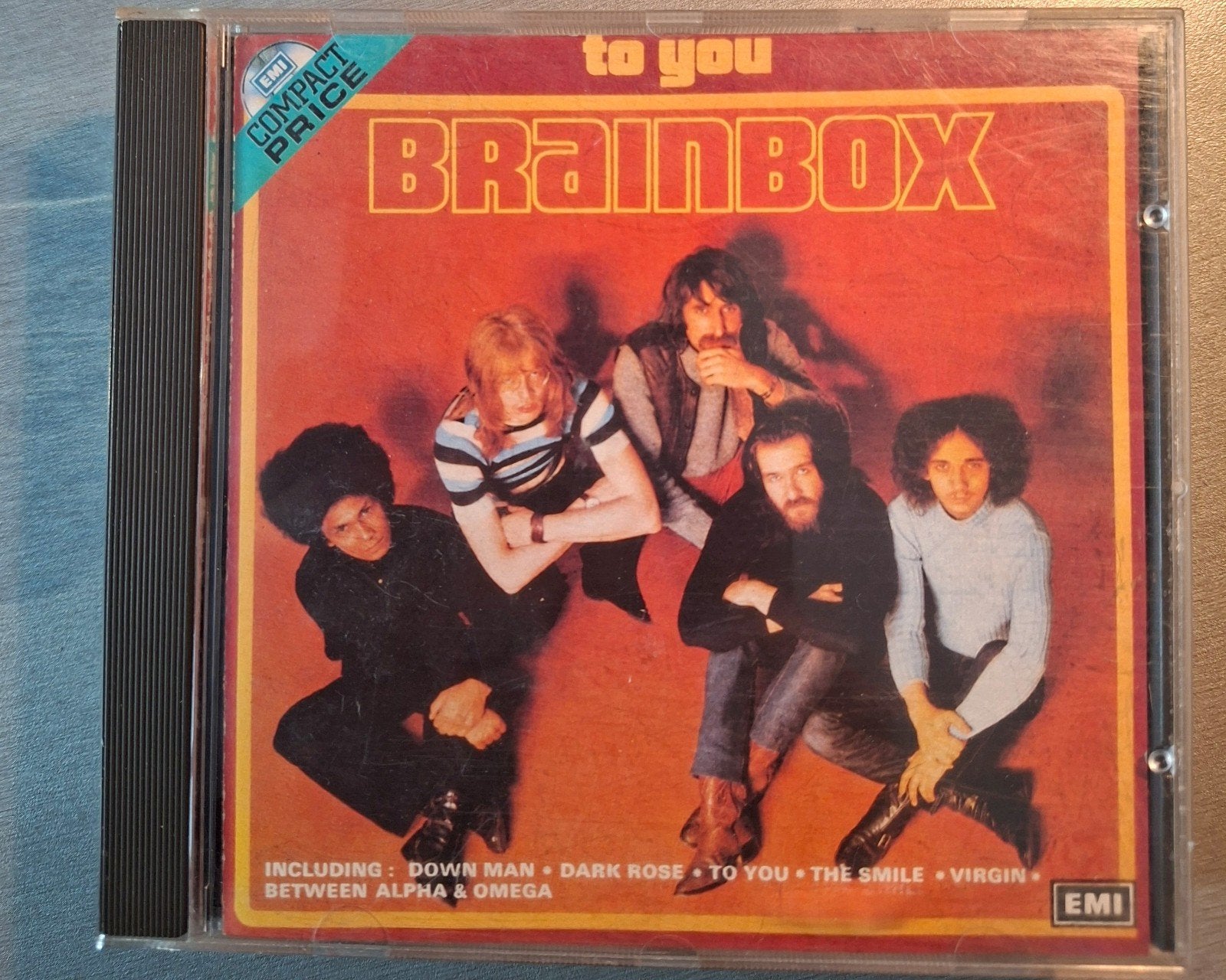 Cd. Brainbox. To you. (Best of)., Ophalen of Verzenden, Gebruikt