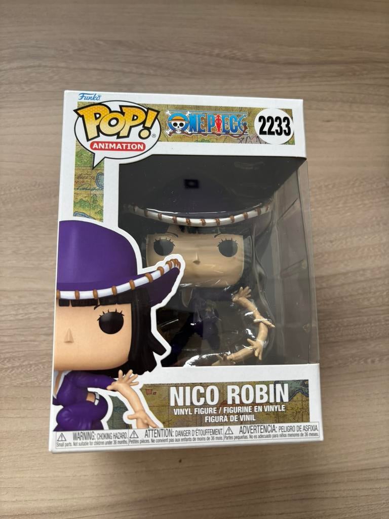 Funko Pop! Nico Robin #2233 One Piece Animation Vinyl Figure, Ophalen of Verzenden, Zo goed als nieuw