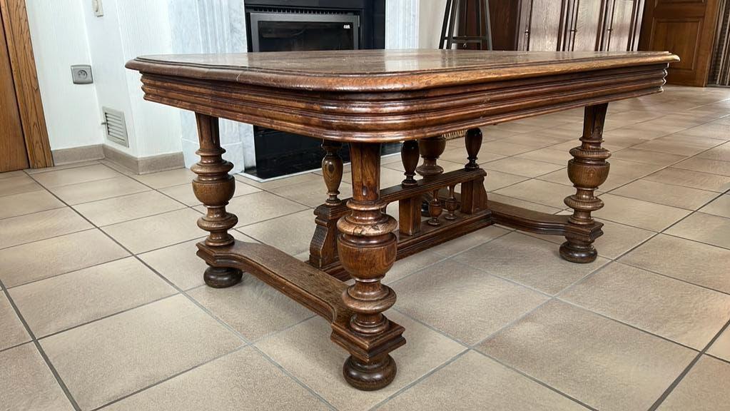 Antieke salontafel, Ophalen