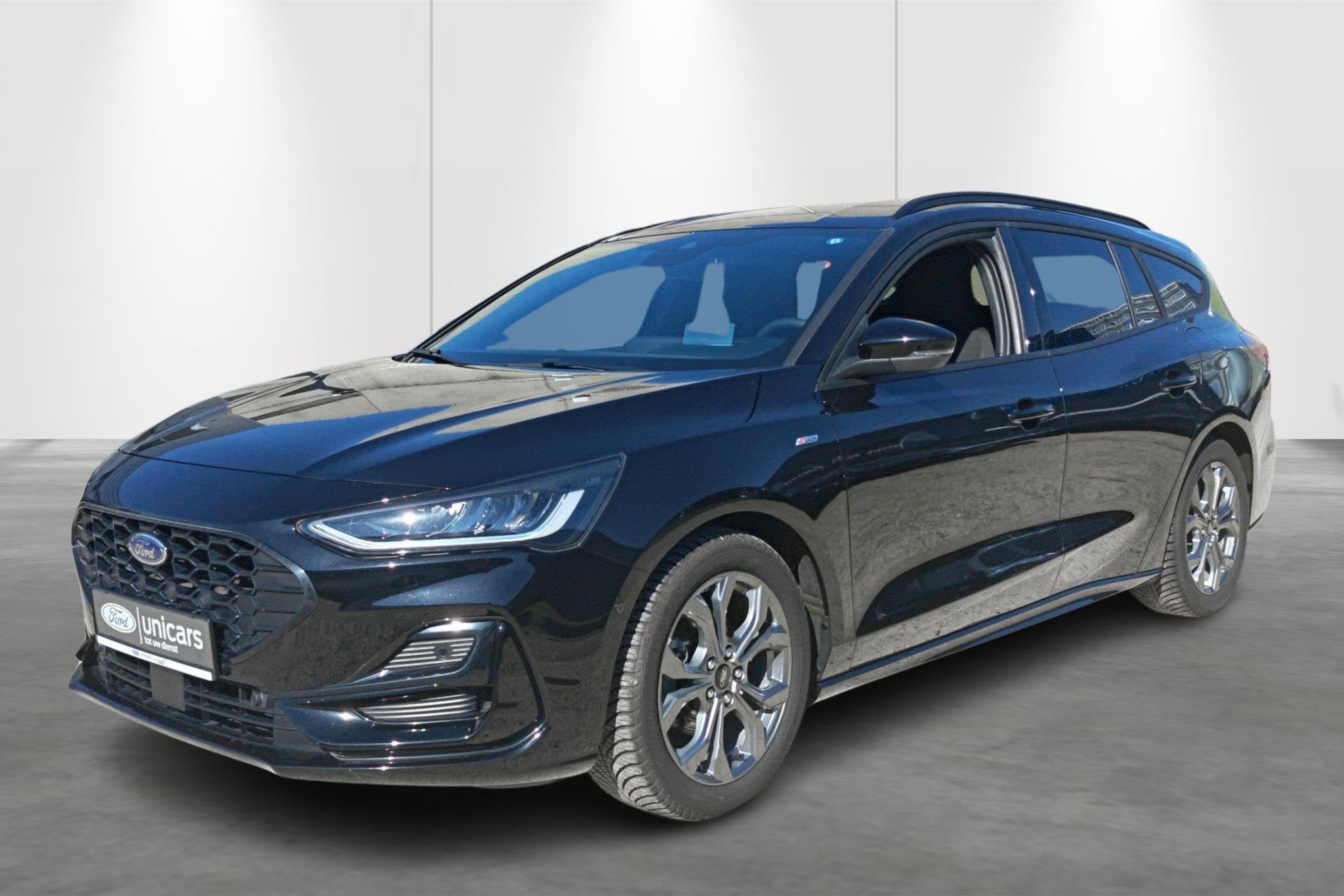 Ford Focus St-Line 1.0 mhev 125pk m6 Trekhaak, Auto's, Ford, 1349 kg, Stof, Gebruikt, Zwart