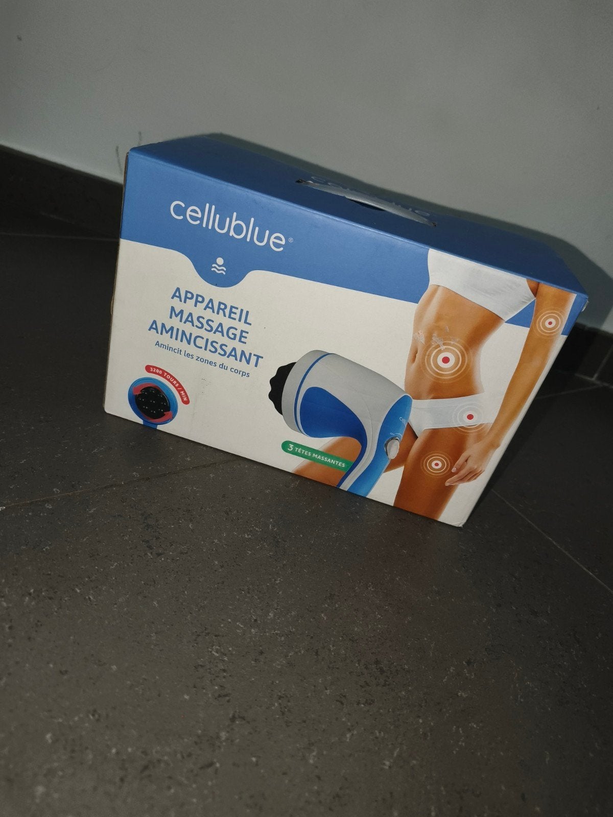 Cellublue appareil amincissant, Enlèvement