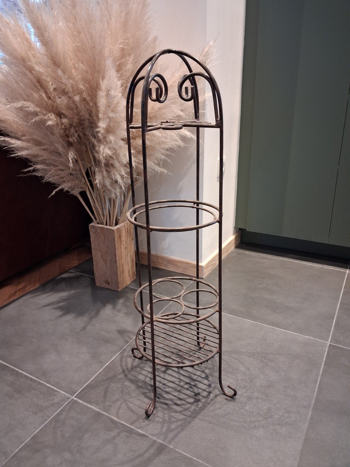 Porte bouteilles et verres, Maison & Meubles, 50 – 75, Moins de 5 bouteilles, Comme neuf, Enlèvement