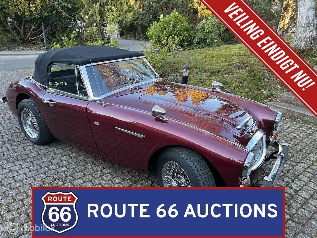 Austin-Healey 3000 MK3 | 1967 | Route 66 Auctions, Austin, Zwart, Bedrijf, Handgeschakeld