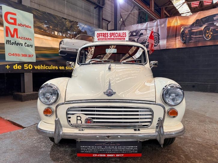 Mini Morris Minor 1000cc Ancêtre Restaurée Cuir, Autos, Autres modèles, Achat, Entreprise, Garantie prolongée