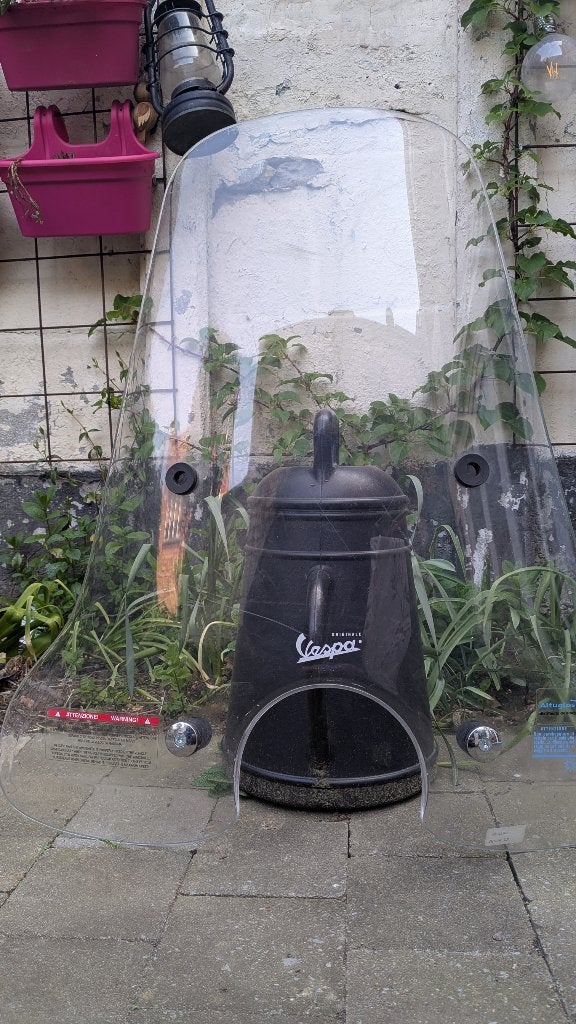 Original Vespa Windscreen/ Windscherm (hoog)(168), Ophalen of Verzenden