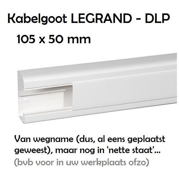 Kabelgoot DLP Legrand 105 x 50 mm, Enlèvement, Comme neuf