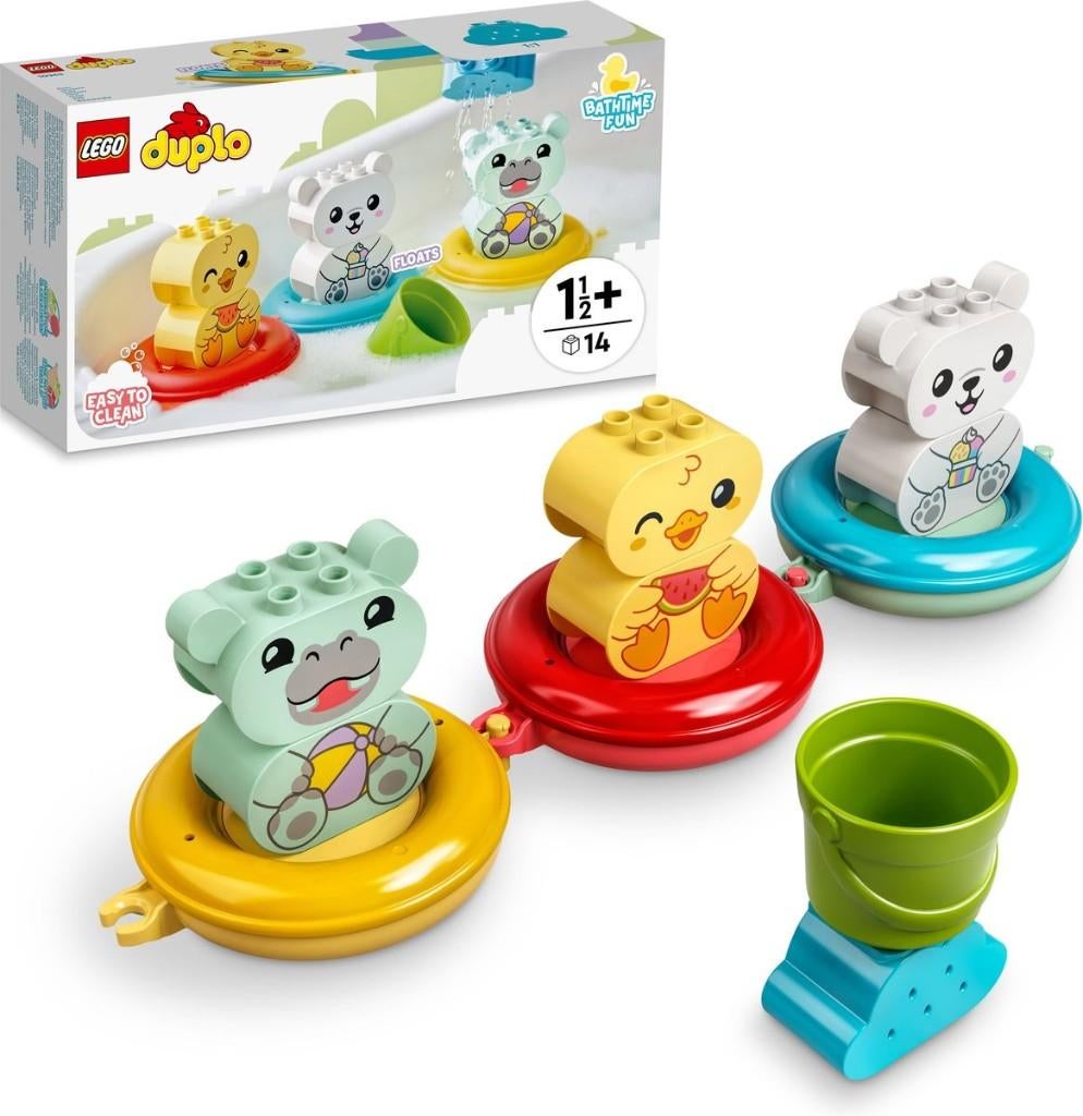 LEGO DUPLO 10965 zwemgaandieren trein, Kinderen en Baby's, Speelgoed | Duplo en Lego, Zo goed als nieuw, Duplo, Complete set, Ophalen