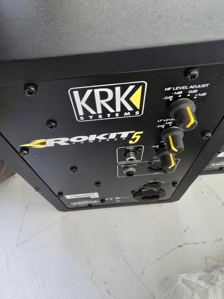 Rokit 5 speakers, Audio, Tv en Foto, Luidsprekerboxen, Ophalen, Zo goed als nieuw, KRK