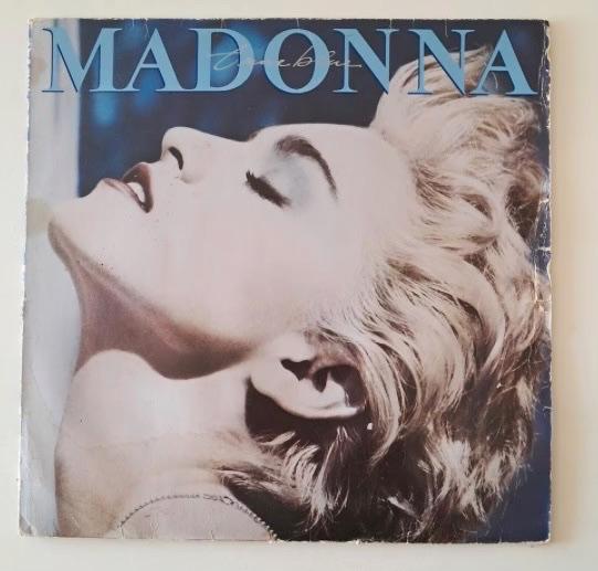 Madonna True Blue LP, Cd's en Dvd's, Ophalen, 1990 - 1999, Gebruikt, 12 inch