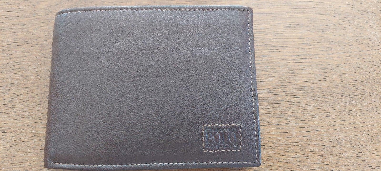Portefeuille homme cuir marron, Bijoux, Sacs & Beauté, Porte-monnaie & Portefeuilles, Enlèvement ou Envoi, Cuir