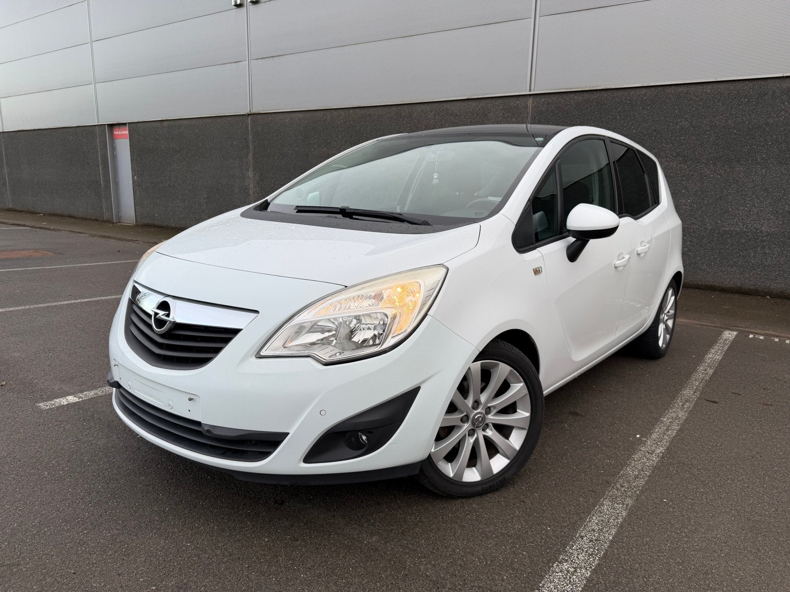 Opel Meriva 1.3 CDTI 2012, Auto's, Euro 5, Wit, Bedrijf, 5 deurs