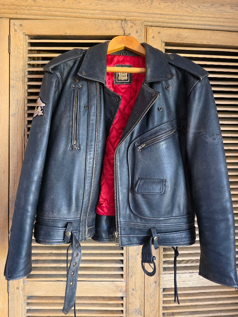 bloson cuis richa vintage t 52, Seconde main, Manteau | cuir, Hommes, Richa