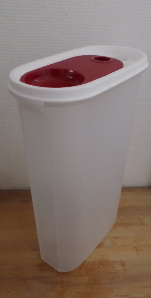 Modulaire opbergdoos Tupperware ruimtebesparende pot 2,9 L, Huis en Inrichting, Keuken | Tupperware, Luchtdicht, 2900 ml, Wit