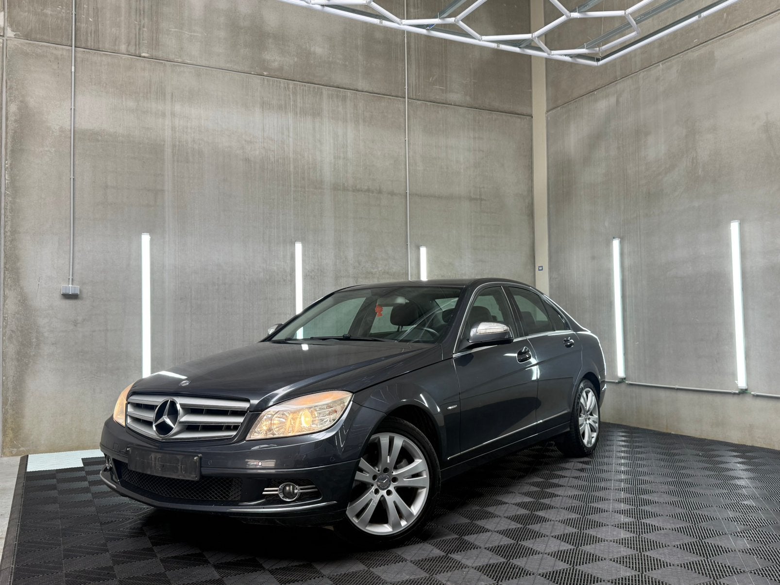 MERCEDES-BENZ C200/2.2 DIESEL/TREKHAAK/CRUISE/PDC, Autos, 100 kW, Argent ou Gris, Achat, Entreprise