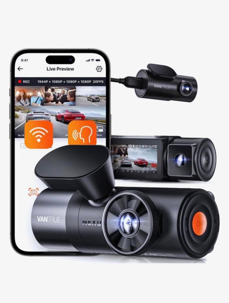 Vantrue N4 Pro dashcam, Autos : Divers, Dashcams, Enlèvement ou Envoi, Neuf