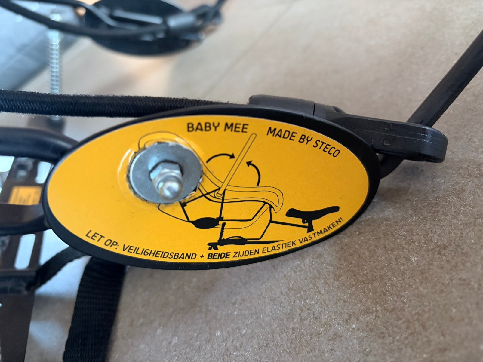 Maxicosi houder voor fiets/ bakfiets / longtail, Fietsen en Brommers, Ophalen, Zo goed als nieuw