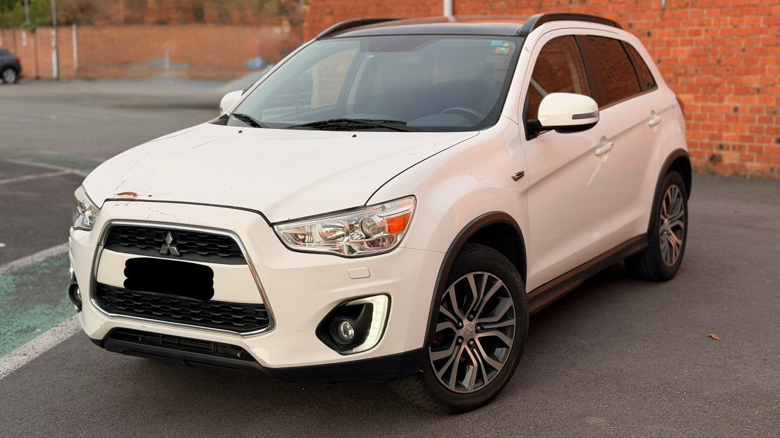 Mitsubishi ASX 1.6d 2016 eu6b Cargo léger avec sièges, Autos, Mitsubishi, Particulier, ASX, ABS, Caméra de recul, Régulateur de distance