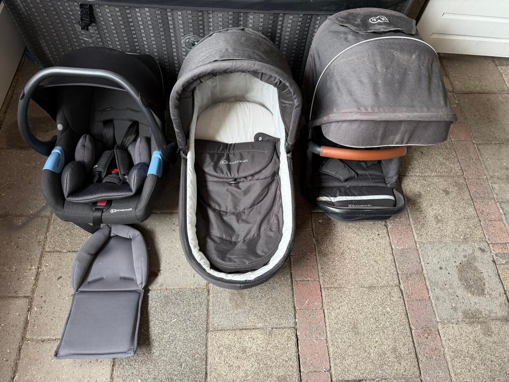 Kinderkraft 3in1 kinderwagen, Kinderen en Baby's, Kinderwagens en Combinaties, Ophalen, Zo goed als nieuw, Kinderwagen