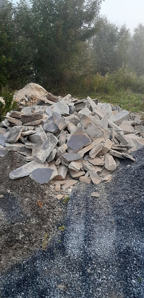 pierres de schistes, Enlèvement, Utilisé, Pierres naturelles