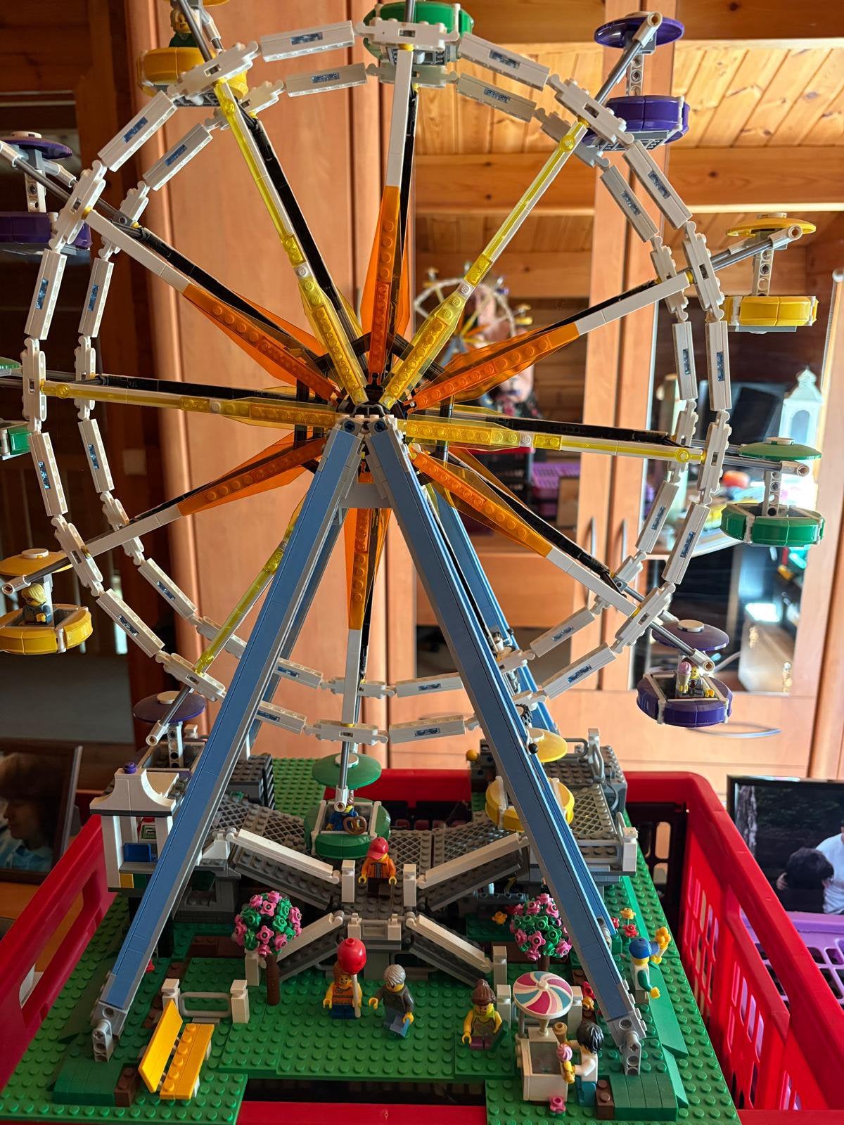 LEGO Ferris Wheel (Reuzenrad) 10247, Ophalen, Gebruikt