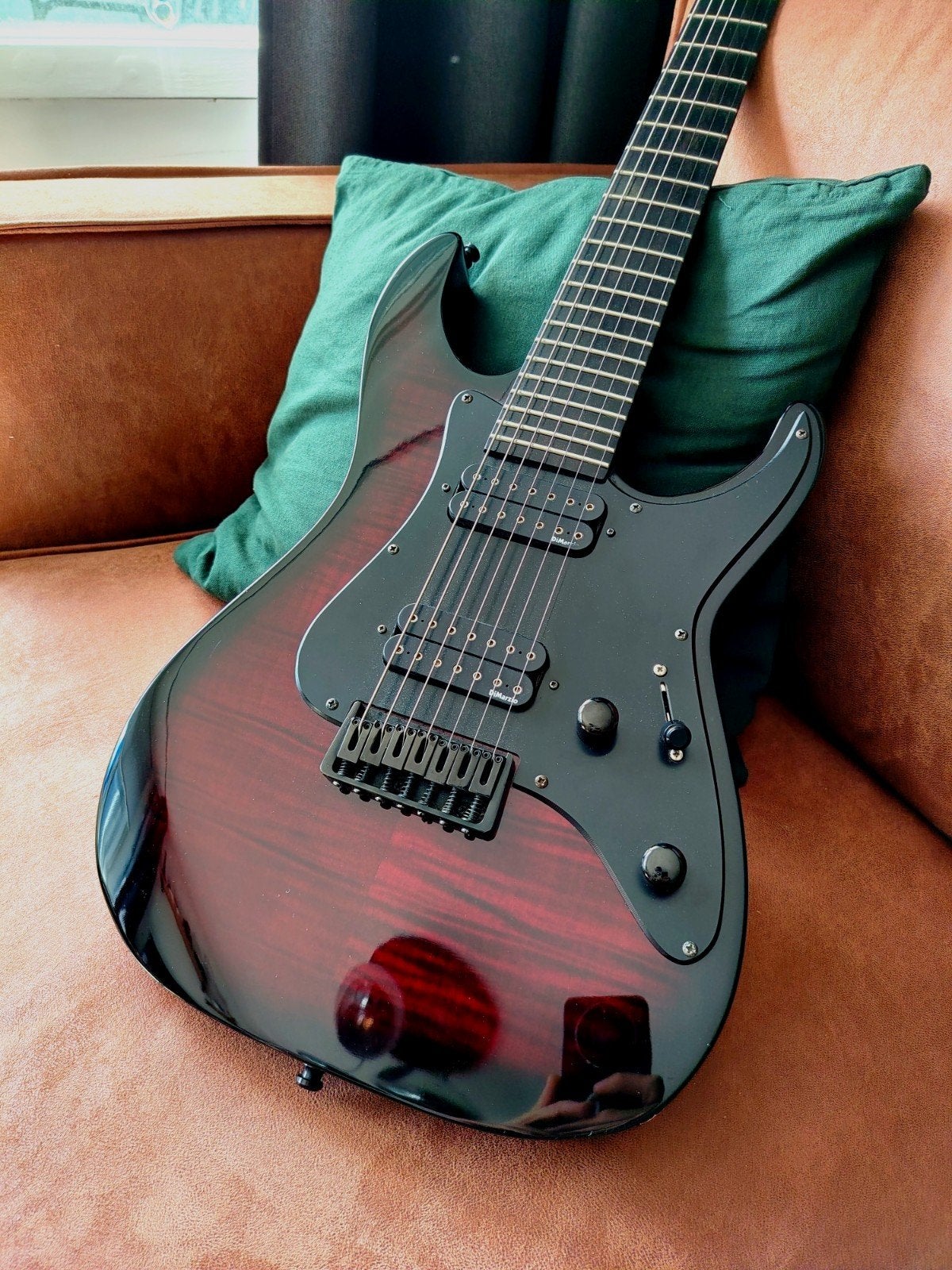 ESP LTD AW-7 Alex Wade signature 7 string (Whitechapel), Enlèvement, Utilisé, Solid body, Autres marques