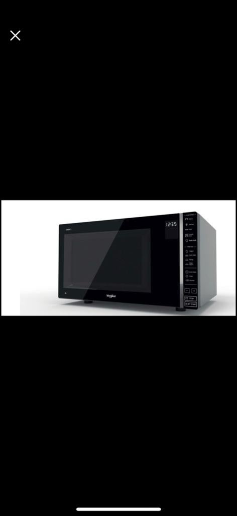 Whirlpool microgolf/grill -oven, Elektronische apparatuur, Ophalen, Gebruikt, Grill, Draaiplateau