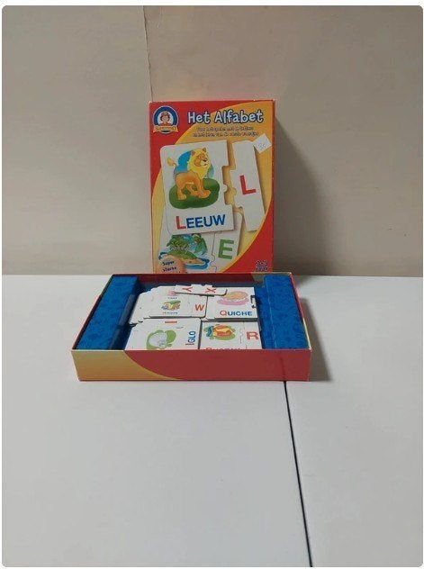 Gezelschapspellen Mooie staat  Alfabet 3 € Gh, Hobby en Vrije tijd, Ophalen, Zo goed als nieuw