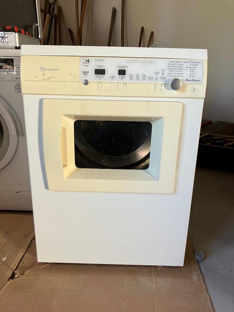 sèche-linge, Electroménager, Sèche-linge, 4 à 6 kg, Chargeur frontal, Enlèvement, Utilisé
