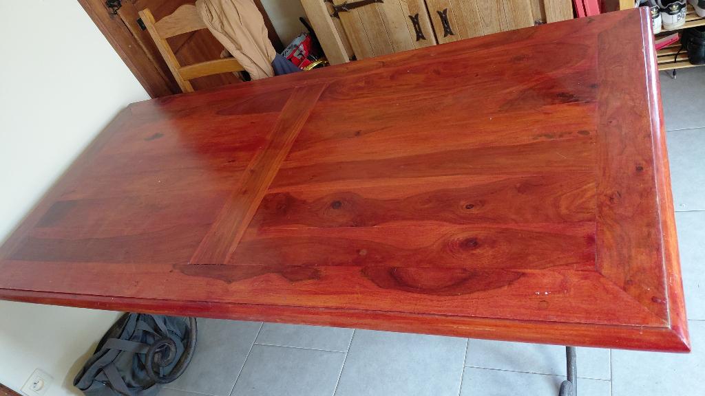 Table a donner, Maison & Meubles, 150 à 200 cm, Cinq personnes ou plus, Chêne, Enlèvement