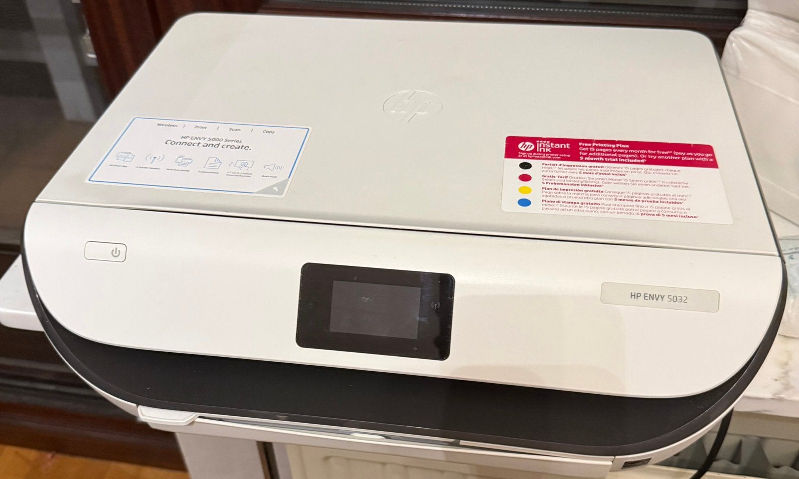 HP ENVY 5032 All-in-One printer, Computers en Software, Ophalen, Kleur printen, Printer, Draadloos
