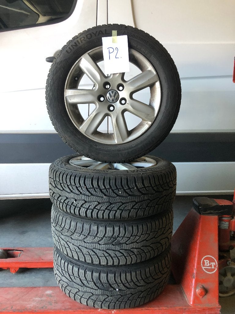 Roues Volkswagen Polo 6R 15' 4 saisons, Enlèvement, Utilisé, Volkswagen