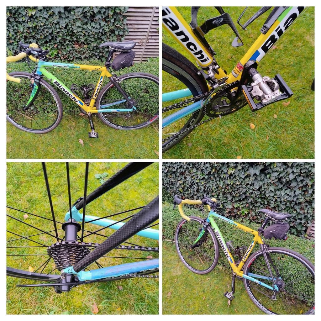 Koersfietsen, Ophalen