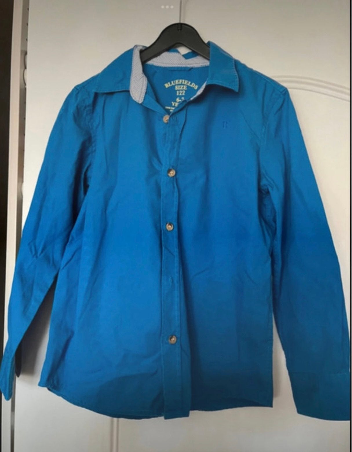Hemd bluefields maat 122, Ophalen of Verzenden, Zo goed als nieuw