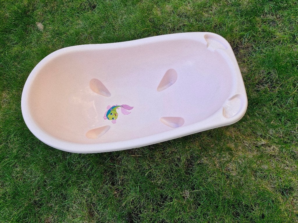Baignoire bébé en plastique rose, Enlèvement, Baignoire